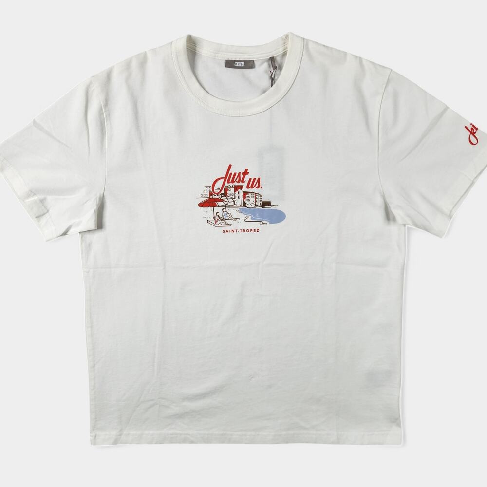 Kith White Graphic Tee - Short Sleeve